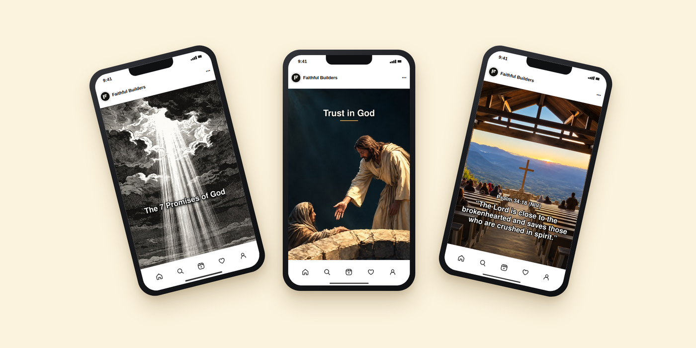 Social media channels preview